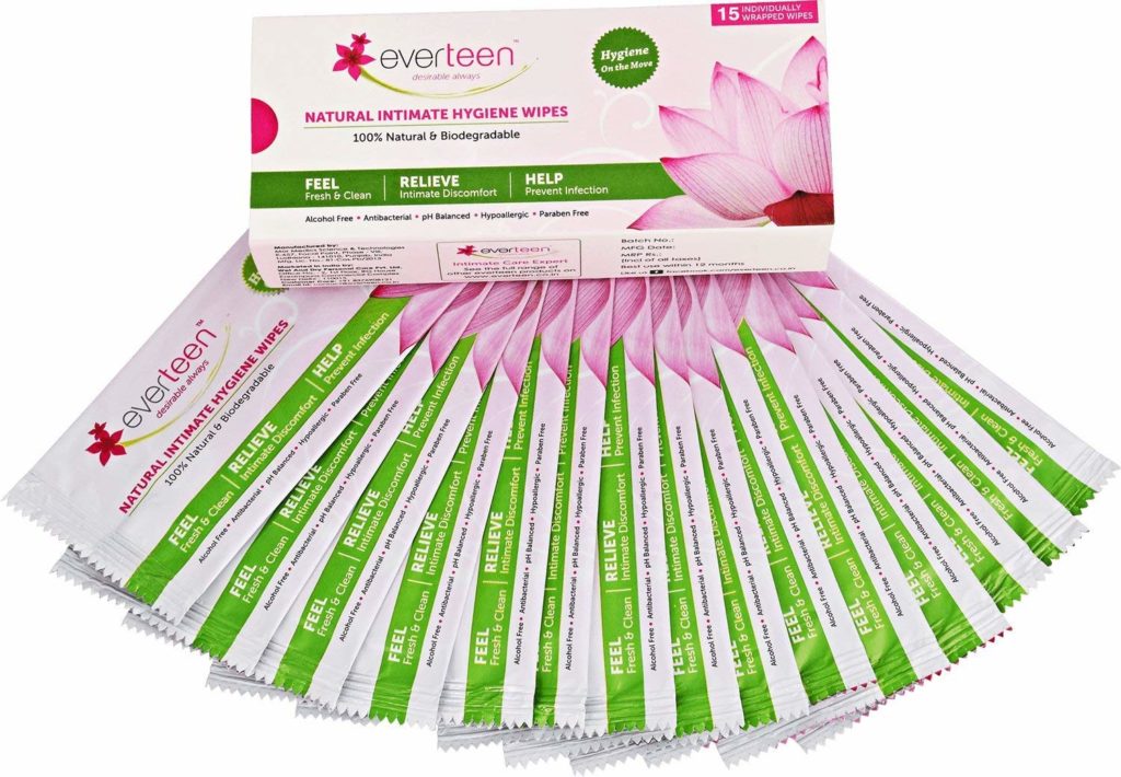 Natural Intimate Hygiene Wipes